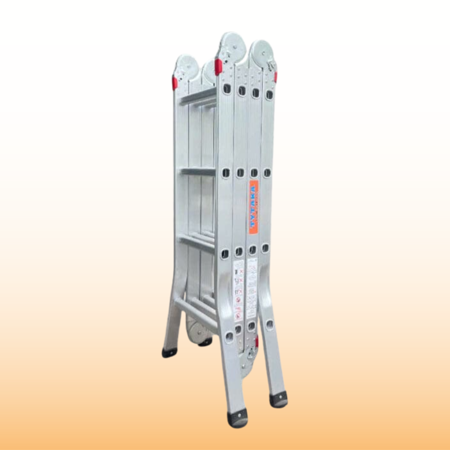 thang nhôm gấp 4 đoạn